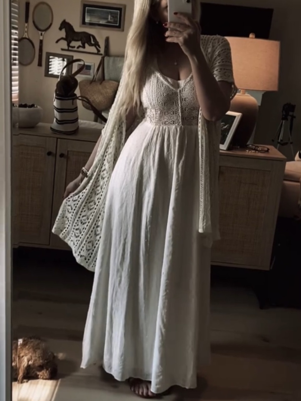 Lulus Santorini Scene Dress reworked